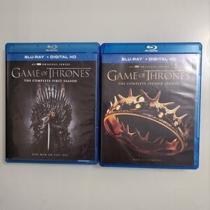 Game of Thrones Full Seasons 1 and 2 Blu-Ray Set